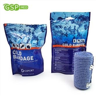 Gspmed Convenient Instant Colling Blue First Aid Pain Relief Elastic Cold Bandage
